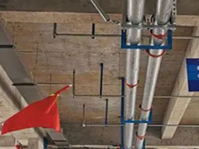 武定管廊支架的安装方法